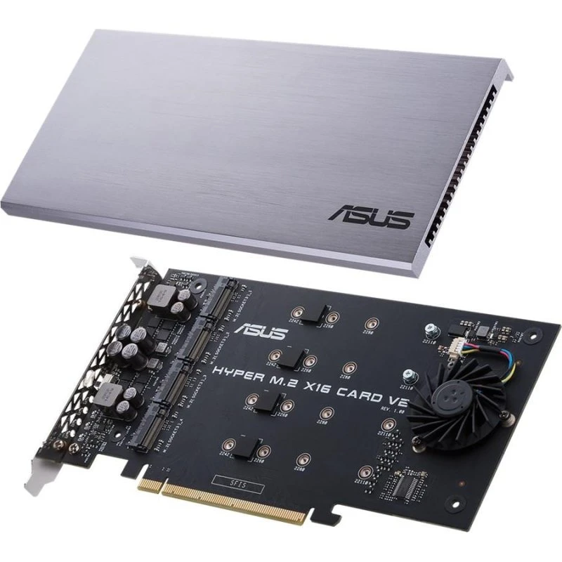 ASUS Hyper M.2 x16 Card V2 (PCIe 3.0 x16, intern)