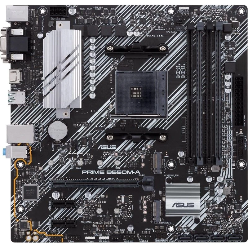 ASUS PRIME B550M-A/CSM mATX – B550 AM4 bundkort