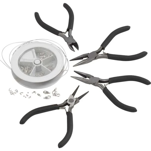 Lav smykker Værktøjssæt — Smykkestartsæt til børn (fra 7 år)