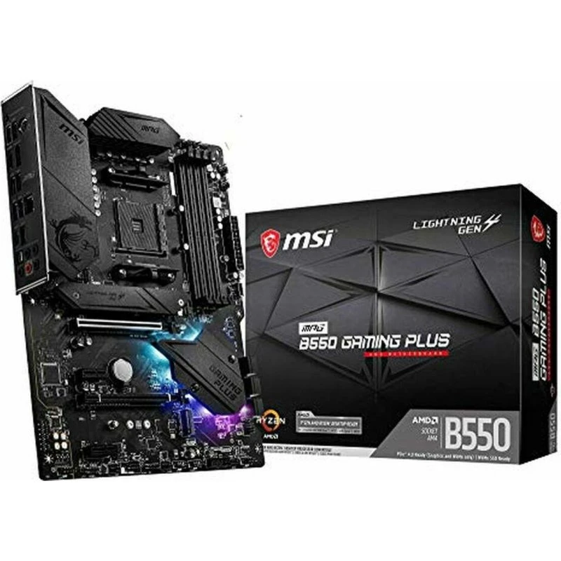 MSI MPG B550 Gaming Plus ATX – AM4, DDR4
