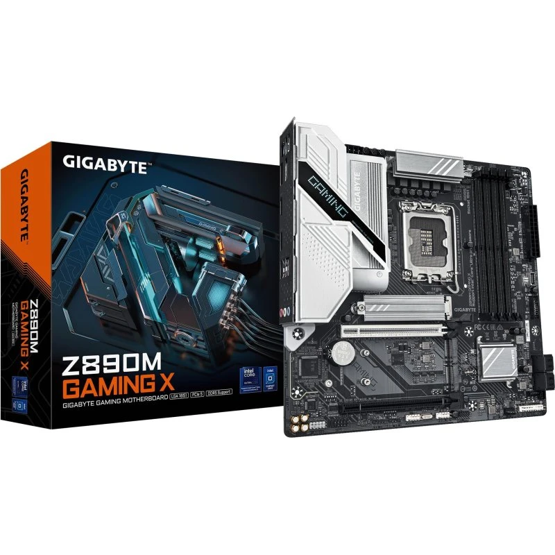 Gigabyte Z890M GAMING X LGA1851 Micro-ATX bundkort