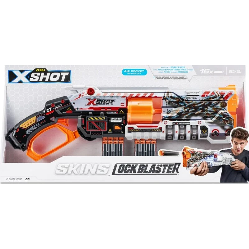 X-Shot Skins Lock Blaster (låsbart)