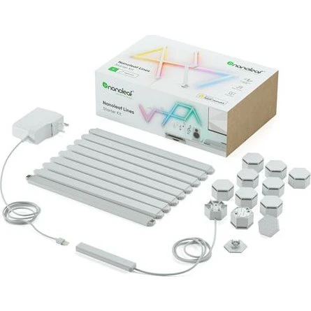 Nanoleaf Lines Starter Kit 9PK – 9 LED-lysstænger