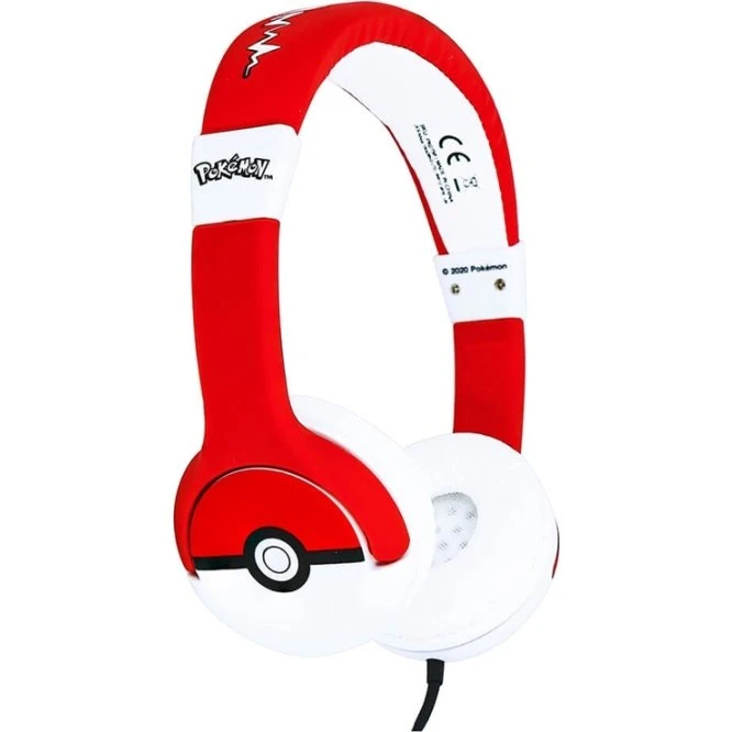 POKEMON Høretelefoner Junior On-Ear 85 dB Pokeball