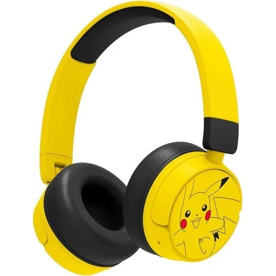 OTL Bluetooth-headset m/forældrekontrol – Pokémon Pikachu Gul