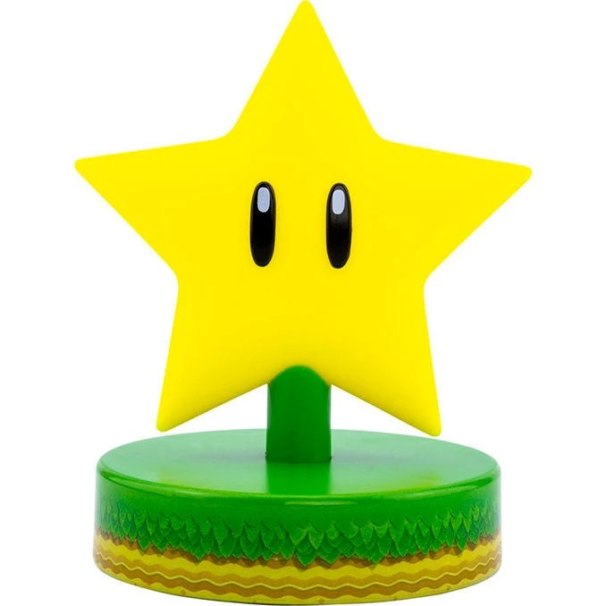 Paladone Super Mario Star lampe 12 cm