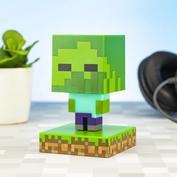 Paladone Minecraft Zombie natlampe 11 cm (batteridrevet)