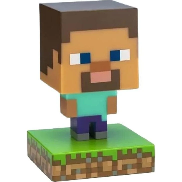 Minecraft Steve Icon Light LED-lampe 11 cm