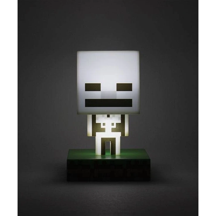 Paladone Minecraft Skeleton Icon Light - Natlampe (ca. 10 cm)