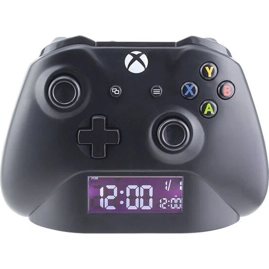 Paladone Xbox-controller-vækkeur, sort 15 cm