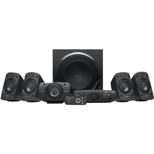 Logitech Z906 5.1 Surround Sound 500W – Sort