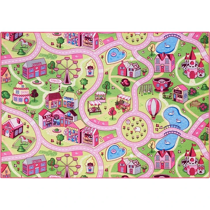Rebel Roads legetæppe Pink Tivoli 140x200 cm