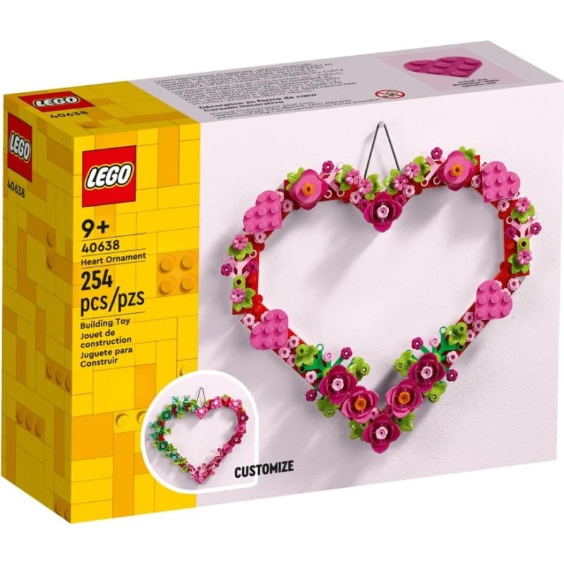 LEGO Hjertepynt 40638 (254 dele)
