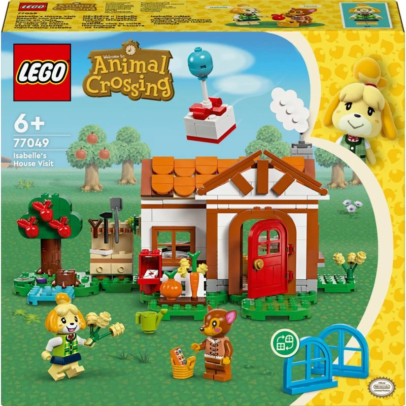LEGO 77049 Animal Crossing – Isabelle på husbesøg