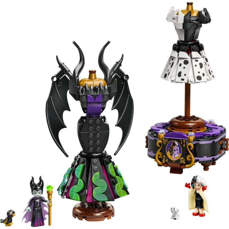 LEGO 43262 Disney: Maleficent & Cruella De Vils kjoler