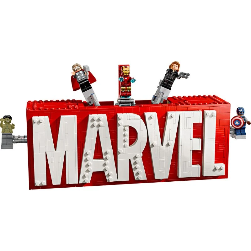 LEGO MARVEL-logo og minifigurer (76313)