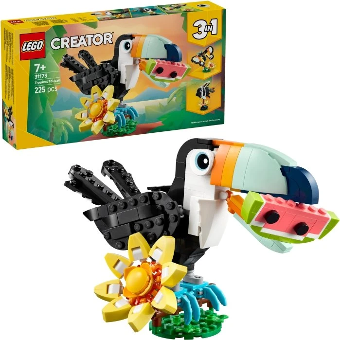 LEGO Creator 3-i-1 Vilde dyr: Tropisk tukan (31173)