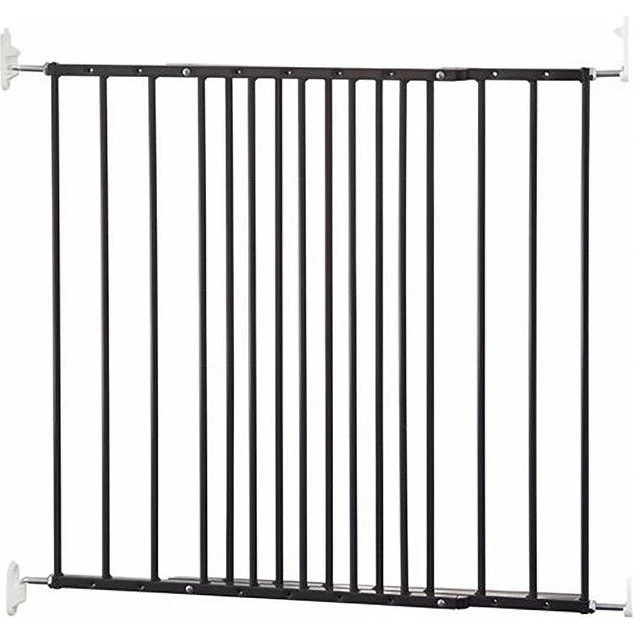 BabyDan MultiDan sikkerhedsgitter, sort 62,5-106,8 cm