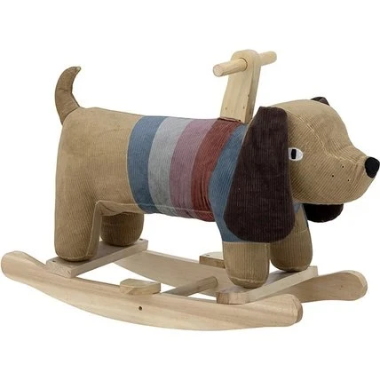 Bloomingville Charlie Gyngehund, brun (66×51×34 cm)