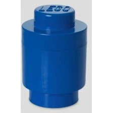 Room Copenhagen LEGO Storage Brick 1 Round, Blå (RC40301731)