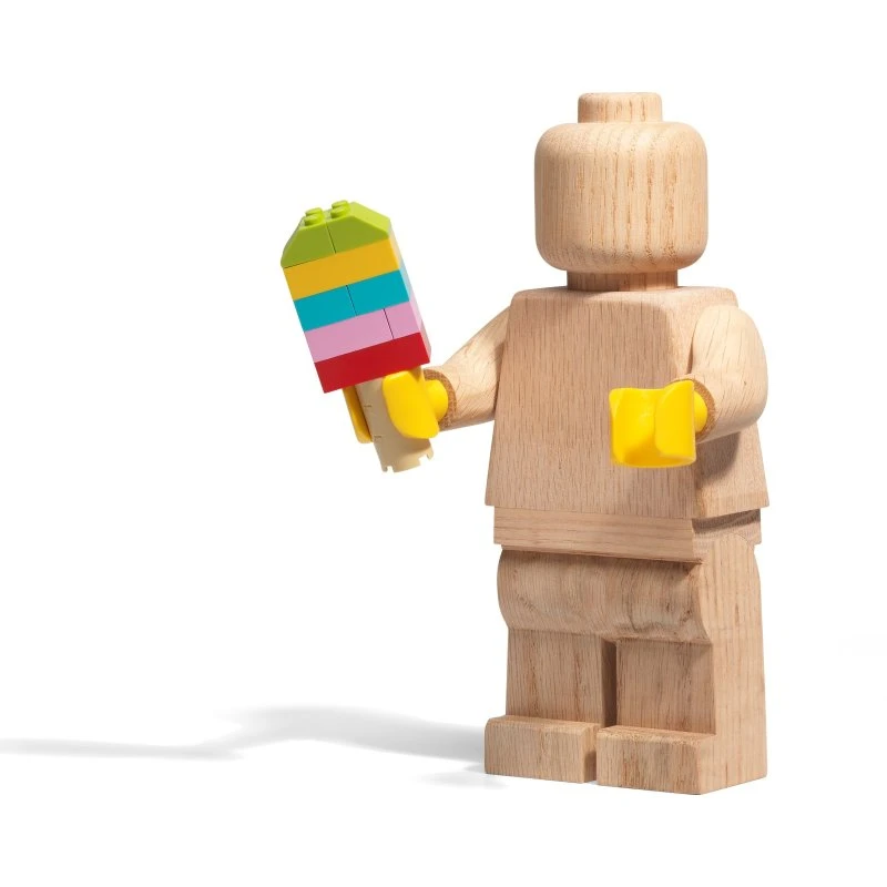 LEGO Minifigur i træ 5:1 - FSC-egetræ, gaveæske