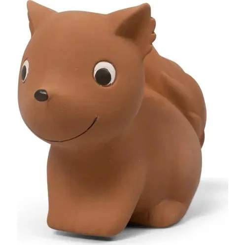 Filibabba Bidedyr i naturgummi – Sonja egernet