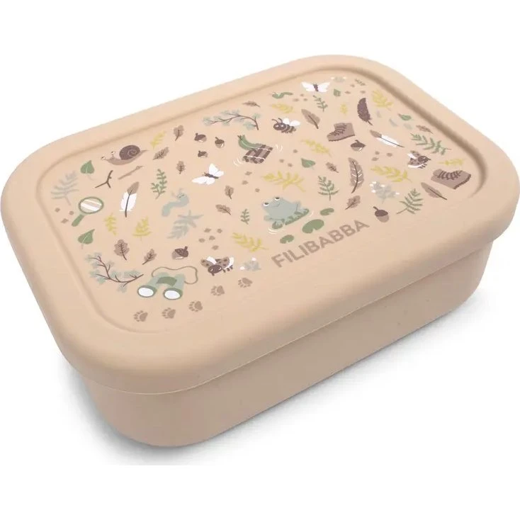 Filibabba Silikone-madkasse Little Wonders, 700 ml