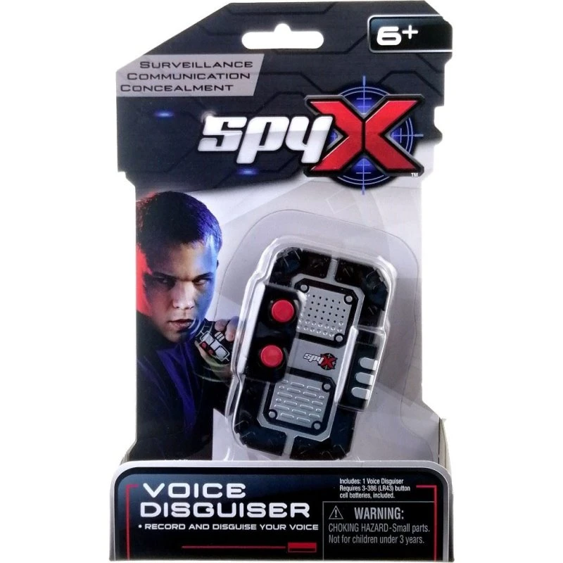 SpyX Stemmeforvrænger – stemmeskifter til spionleg
