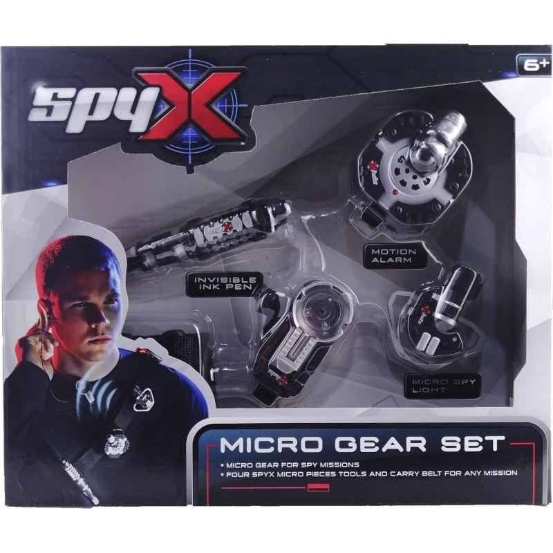 SpyX Micro Gear Sæt – spionbælte til rollespil