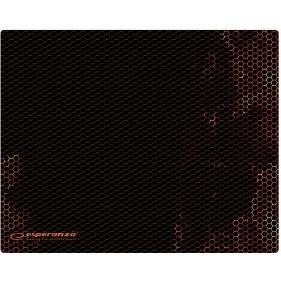 Esperanza EGP101R gaming musemåtte 250x200 mm - sort/orange