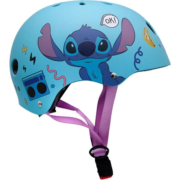 Seven Stitch cykelhjelm blå 52-56 cm