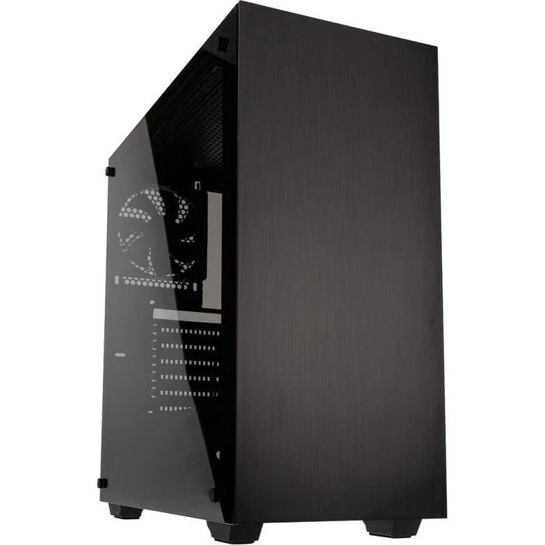 Kolink Stronghold Midi-Tower – Tempered Glass (Sort)