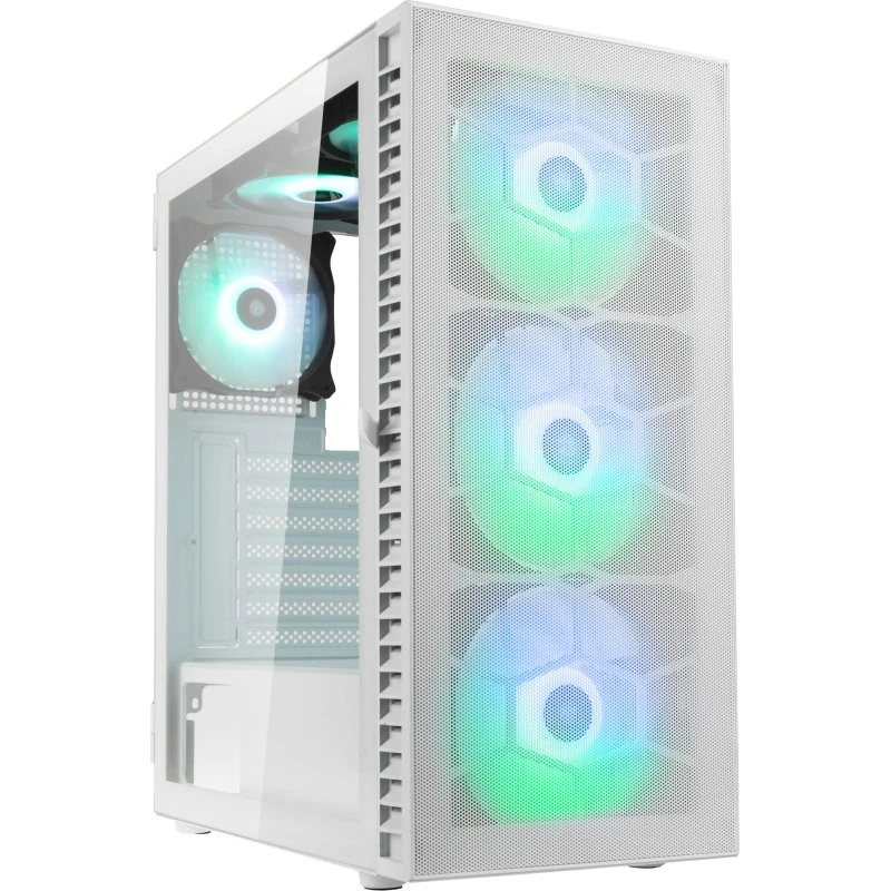 Kolink Observatory HF Mesh ARGB Midi Tower – Hvid