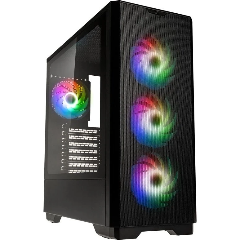 Kolink Unity Solar ARGB Mesh Midi-Tower – Sort