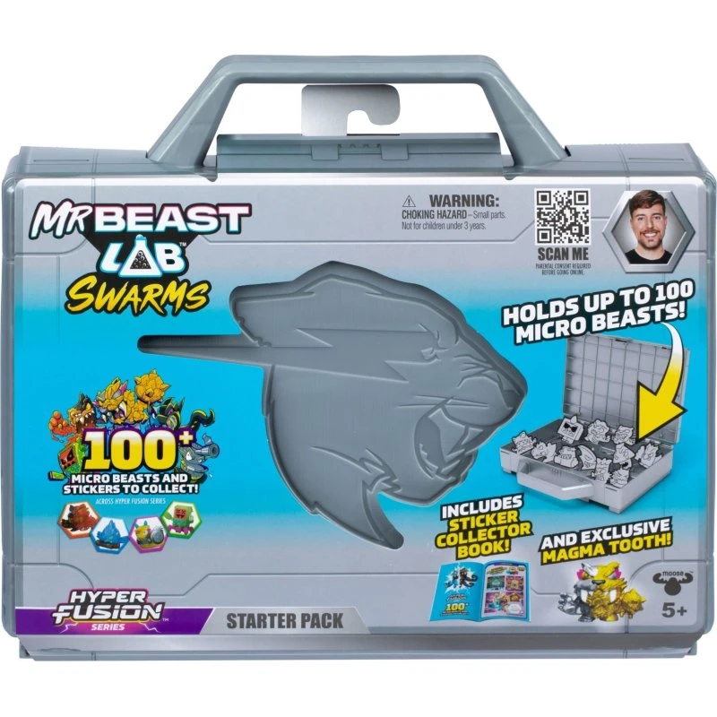 MrBeast Lab Swarms Fusion Case med figur