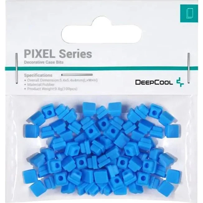 DeepCool PIXEL blå gummidutter, 100 stk