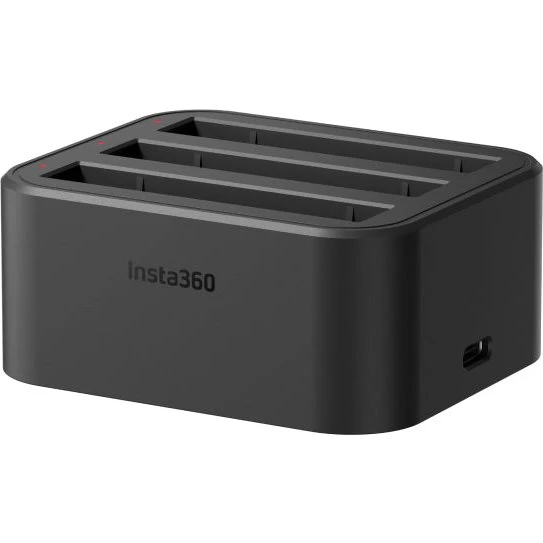 Insta360 X3 Fast Charge USB-batterioplader (sort)