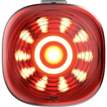 iGPSPORT TL30 Smart baglygte – 50h, Bluetooth, IPX7 (Sort/Rød)