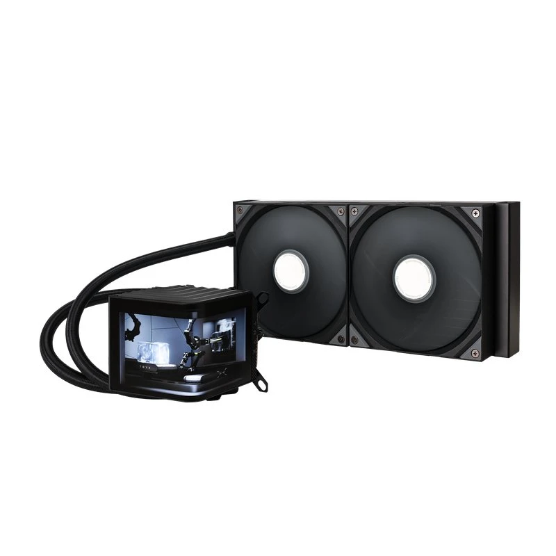 TRYX PANORAMA 280mm AIO CPU-vandkøler – Sort