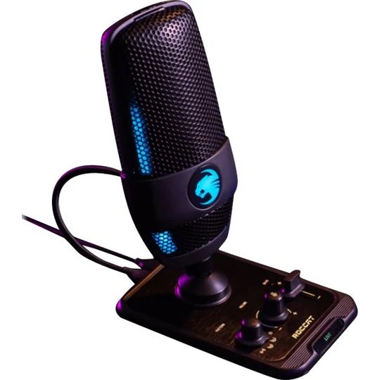 ROCCAT Torch Whisper USB-mikrofon, stereo/kardioide, sort