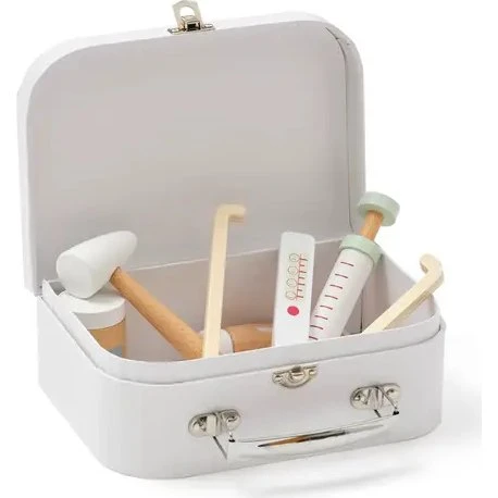 Kids Concept Lægetaske i hvid - 7 dele