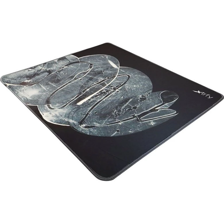Xtrfy GP4 Large musemåtte, Cloud White — 460×400×4 mm