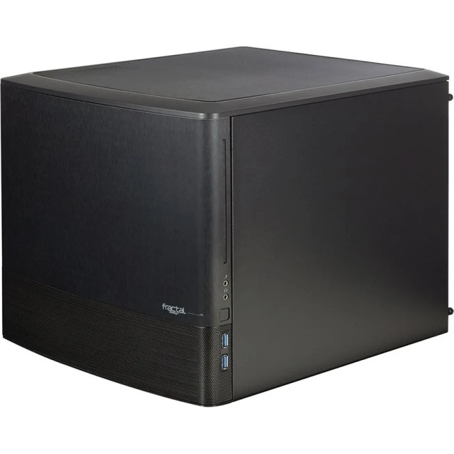 Fractal Design Node 804 Sort - kompakt cube til microATX/mini-ITX
