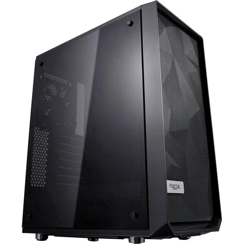 Fractal Design Meshify C Dark TG - Sort Miditower ATX