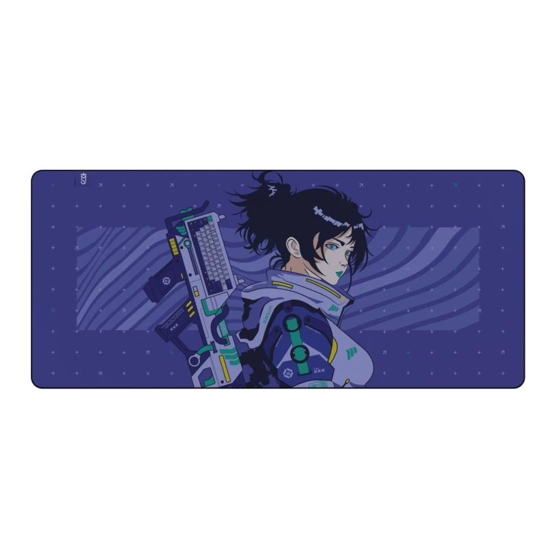 Mighty Setup Armory Girl Purple musemåtte 430x100 mm