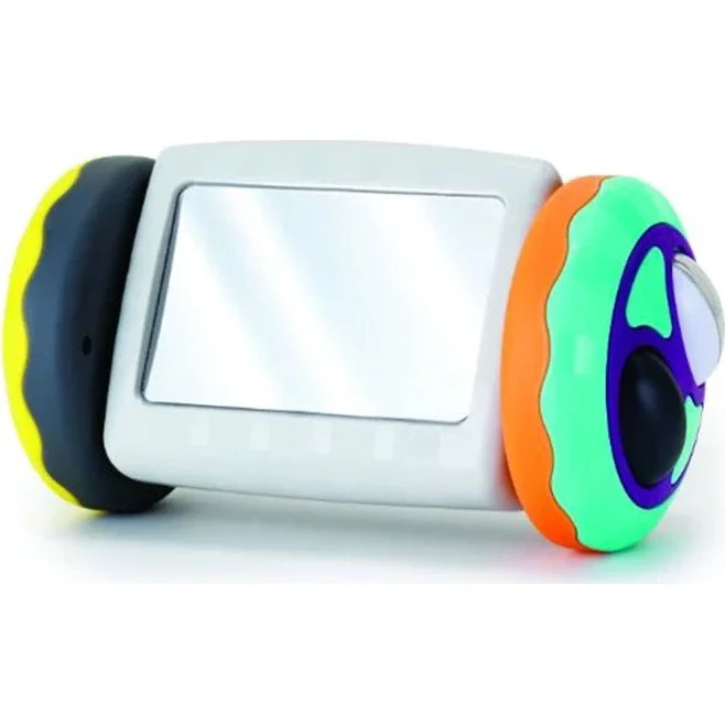 B-Kids Infantino Rullespejl m. 2 hjul, spejl & billeder