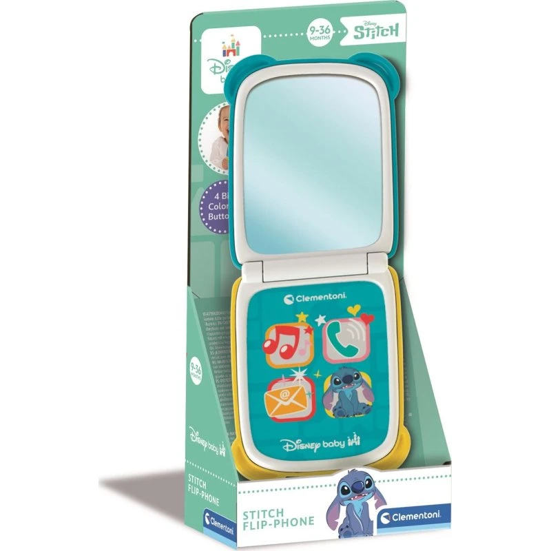 Clementoni Baby Disney Stitch Foldbar Telefon