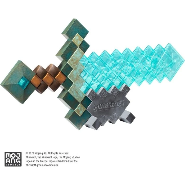 Noble Minecraft Diamond Sværd Collector Replica 50 cm