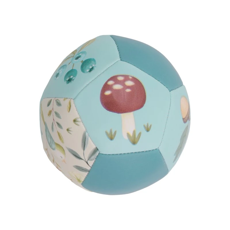 Little Dutch Blå blød babybold (Forest Friends)