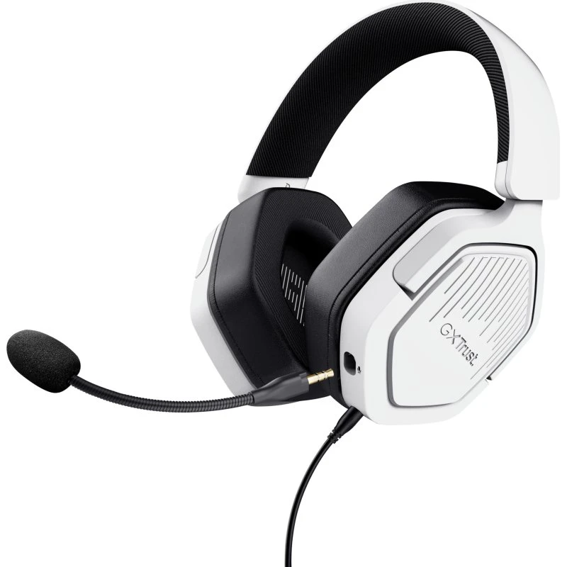 Trust GXT 492W Carus gaming-headset, 3,5 mm - Hvid